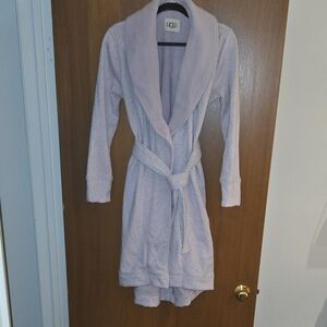 UGG Duffield Heathered Lilac Belted Robe